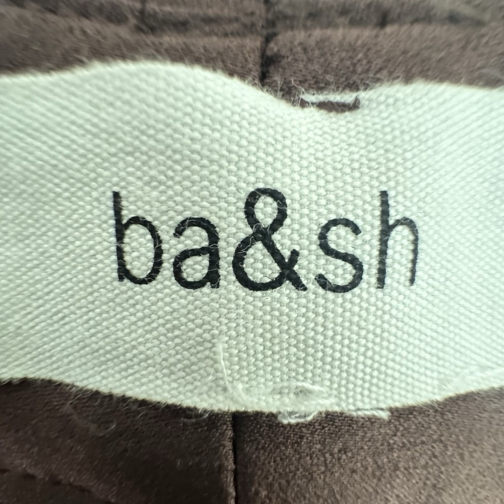 ba&sh Cary Satin Cargo Pant Women's Size 2 Marron Brown - Picture 9 of 10